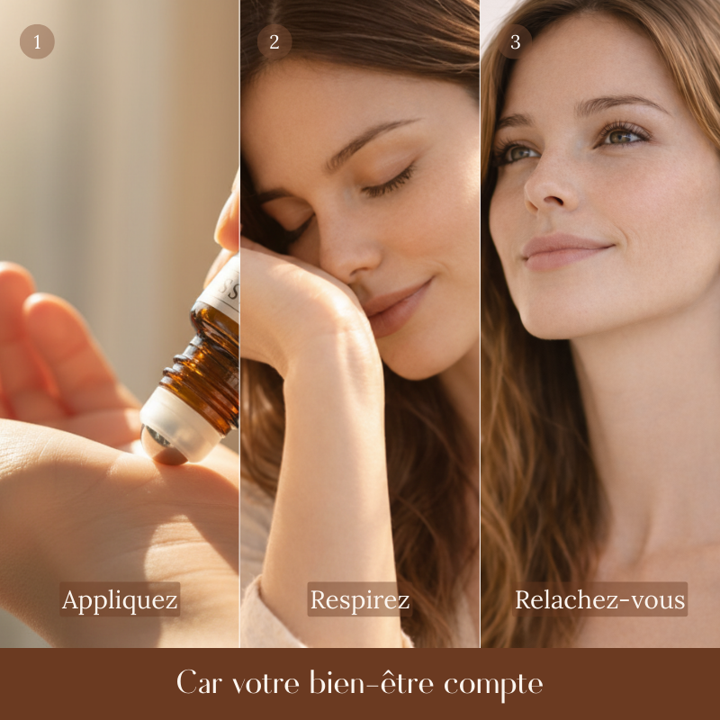 STRESS - Mélange d'Huiles essentielles - ROLL-ON- 10 ML