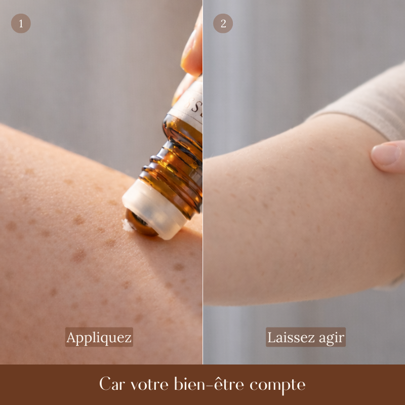 Manchas marrones - Mezcla de aceites esenciales - Roll-on - 10 ml