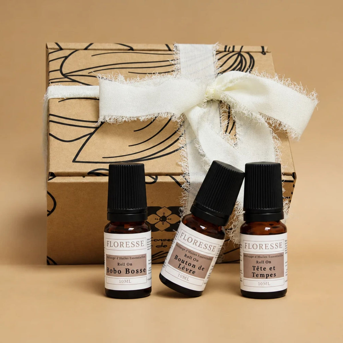 Roll-on pour maux du quotidien avec leur coffret cadeau.