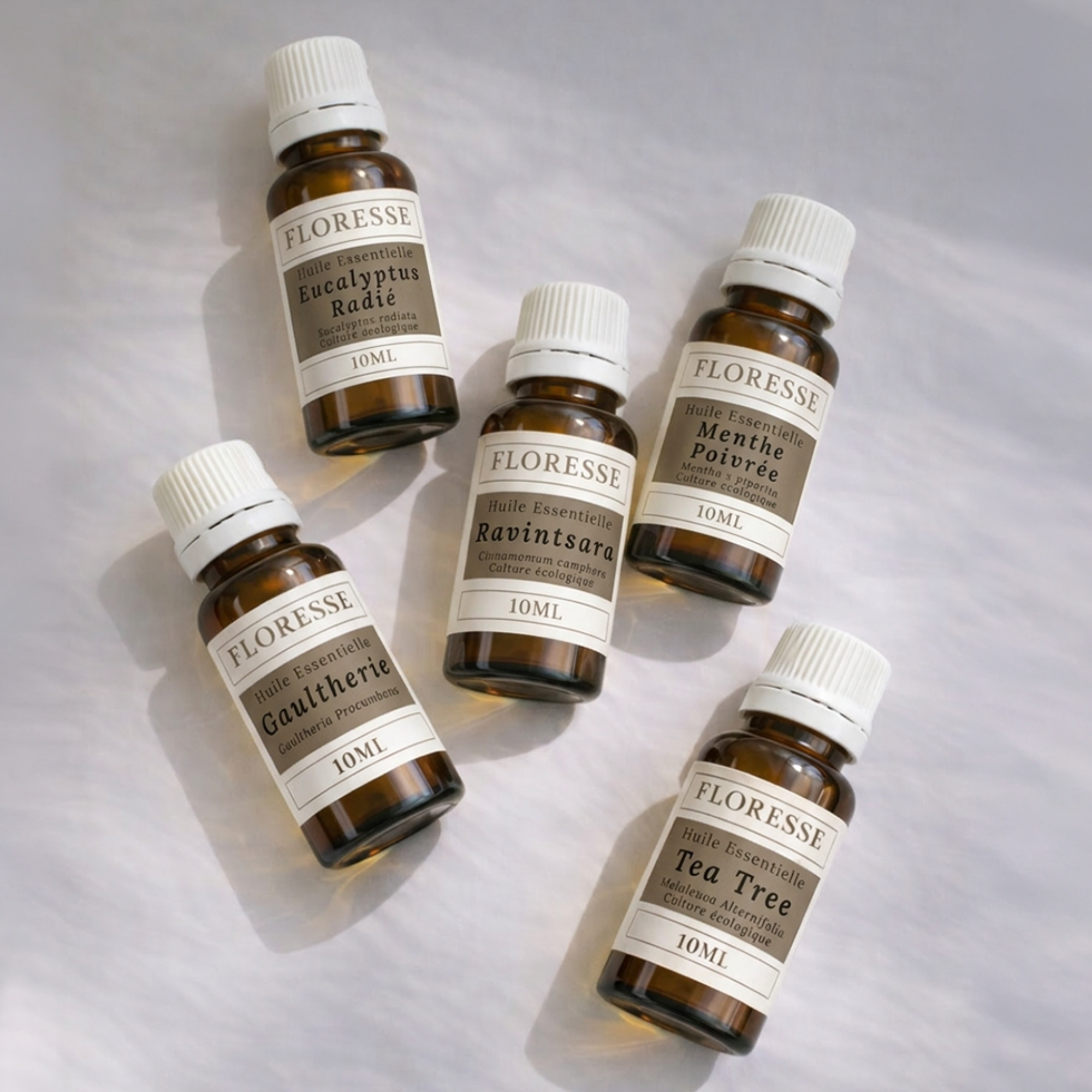 Trousse de 5 Huiles essentielles : les indispensables